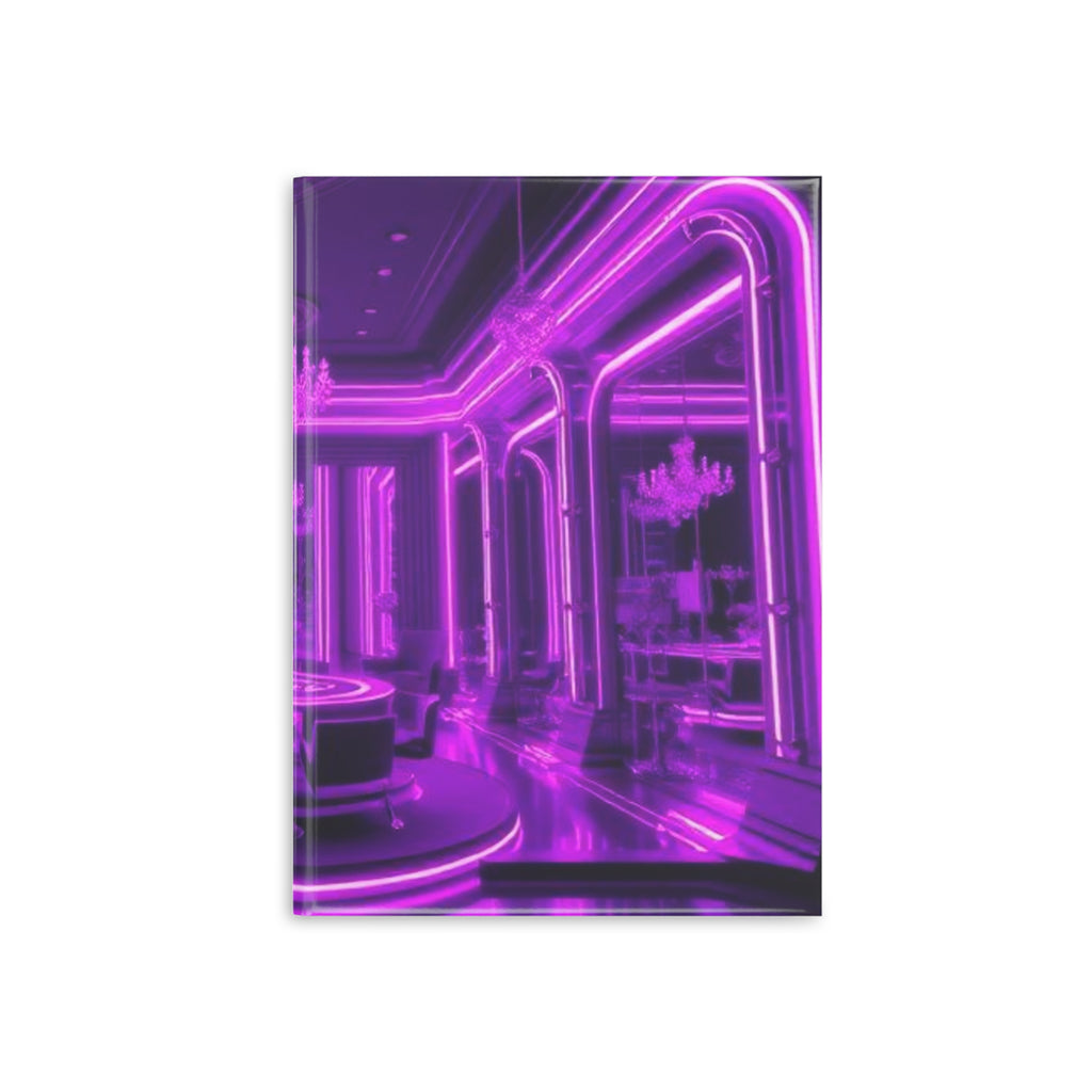 Royal Aura: Front Room Hardcover Notebook with Puffy Covers