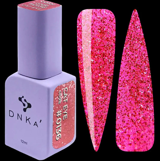 GEL POLISH #0136 CAT EYE 12ml - DNKa™ by kvadrat store