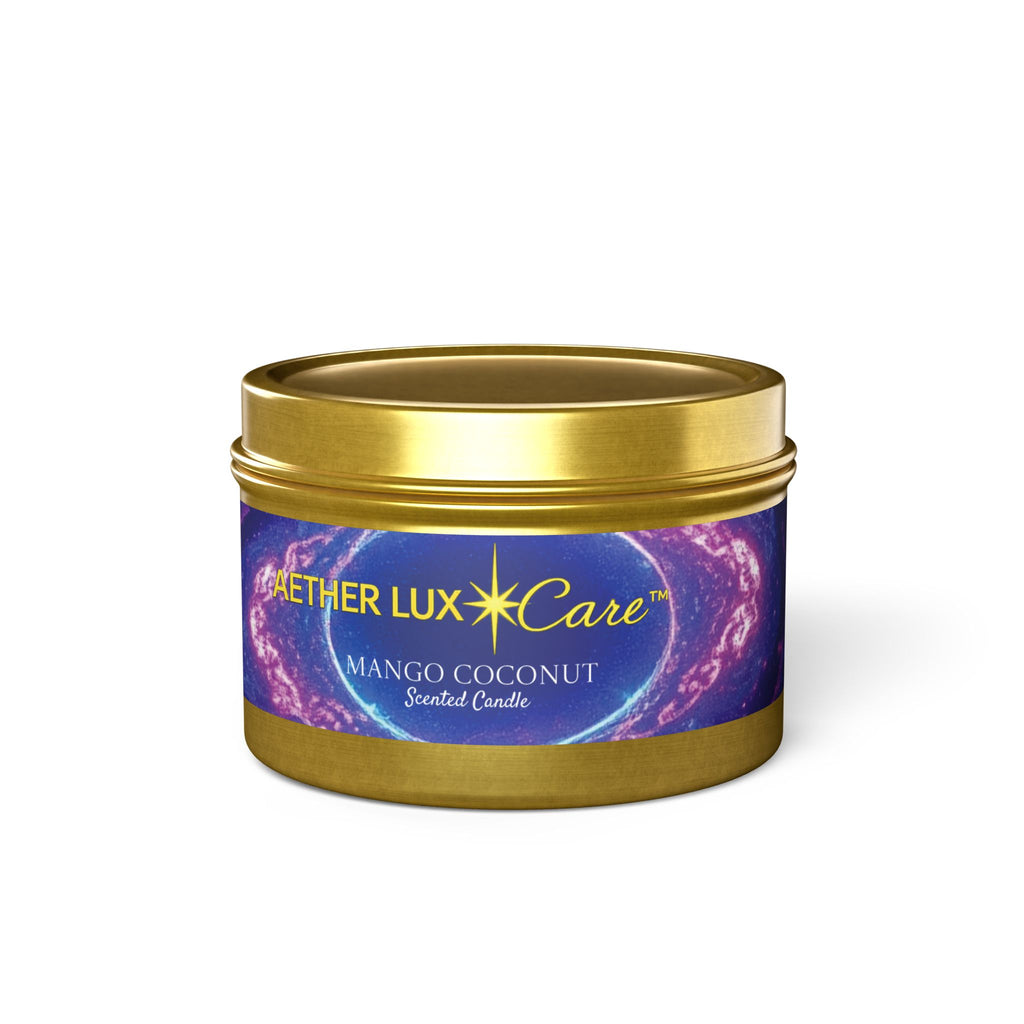 Mango Coconut Tin Candles