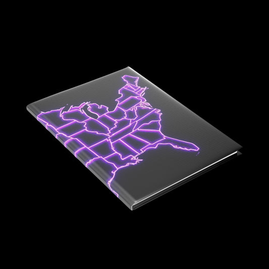 Royal Aura: America Hardcover Notebook with Puffy Covers - AetherLux.Shop