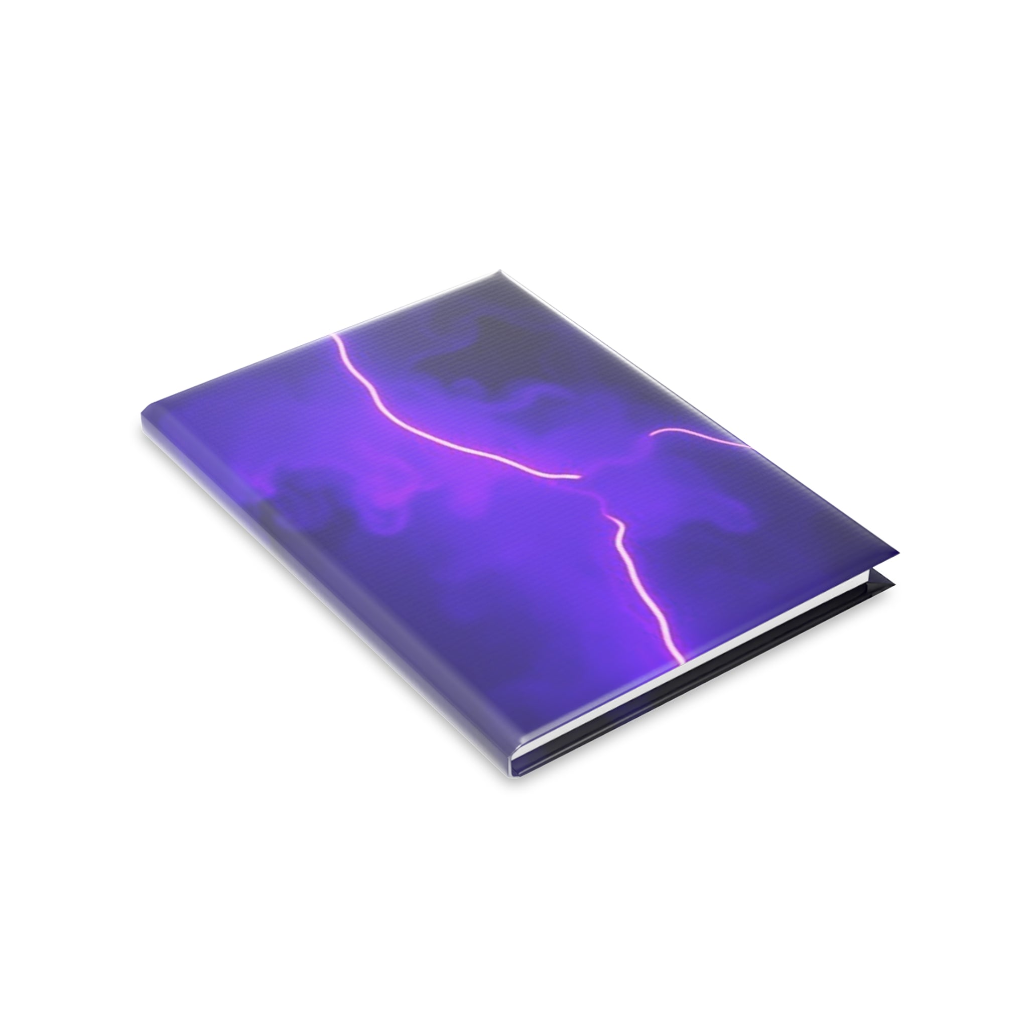Royal Aura: Thunder & Lightening Hardcover Notebook with Puffy Covers