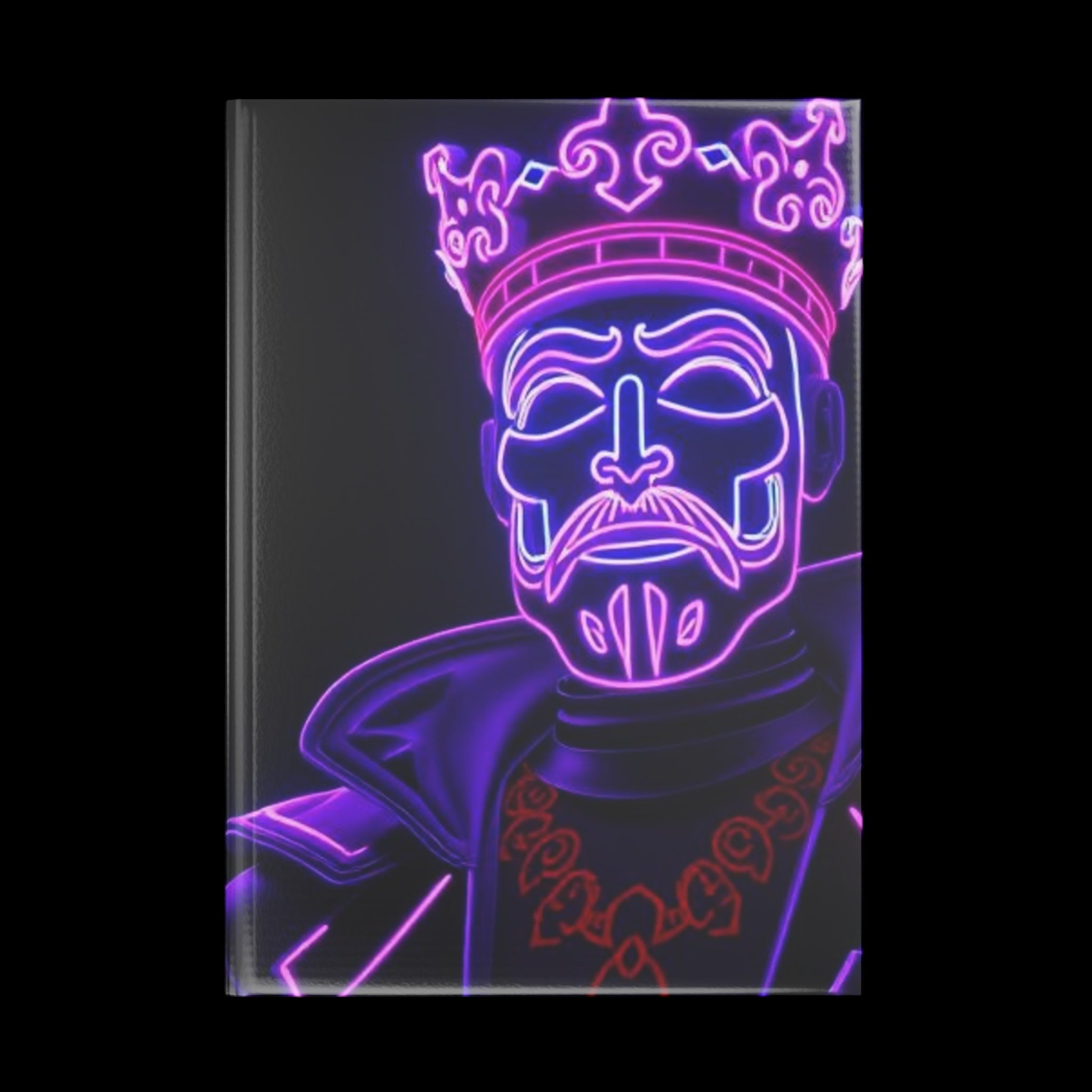 Royal Aura: Thee Emperor Hardcover Notebook with Puffy Covers by Printify
