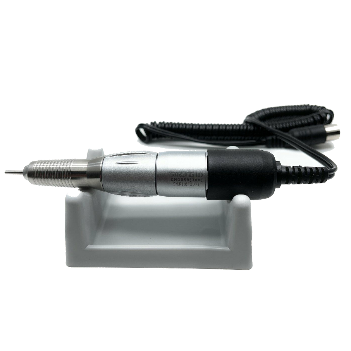 Saeshin Strong Drill 210 / 120 Silver 30K RPM Nail Drill