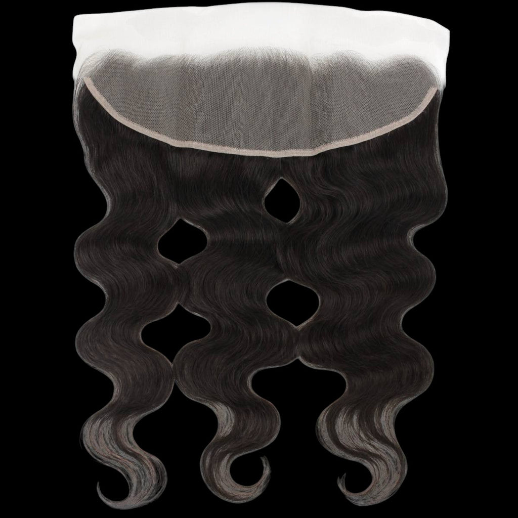 Brazilian Body Wave 13x4 Transparent Lace Human Hair Frontal by Private Label