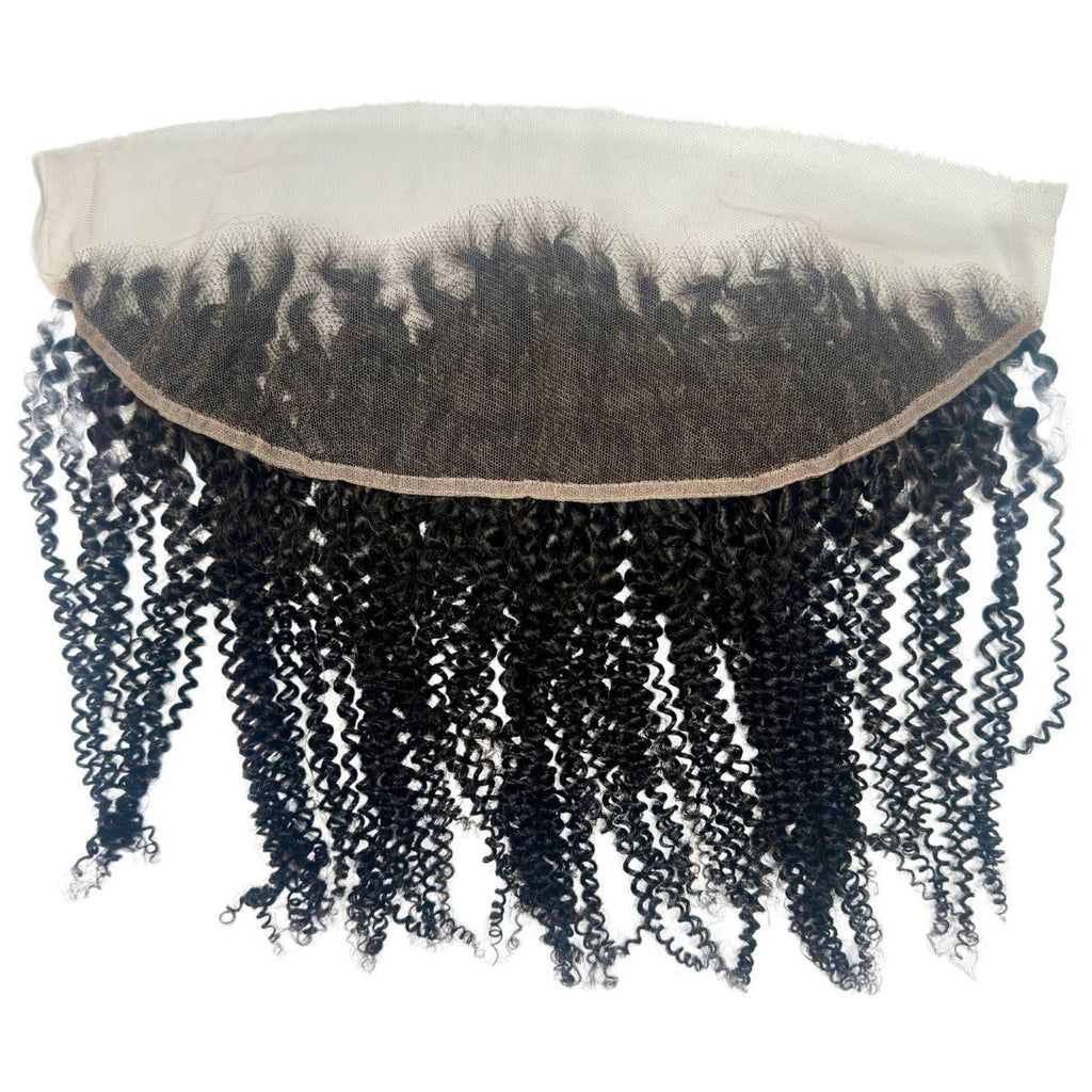 Afro Kinky 13x4 HD Lace Human Hair Frontal by Private Label