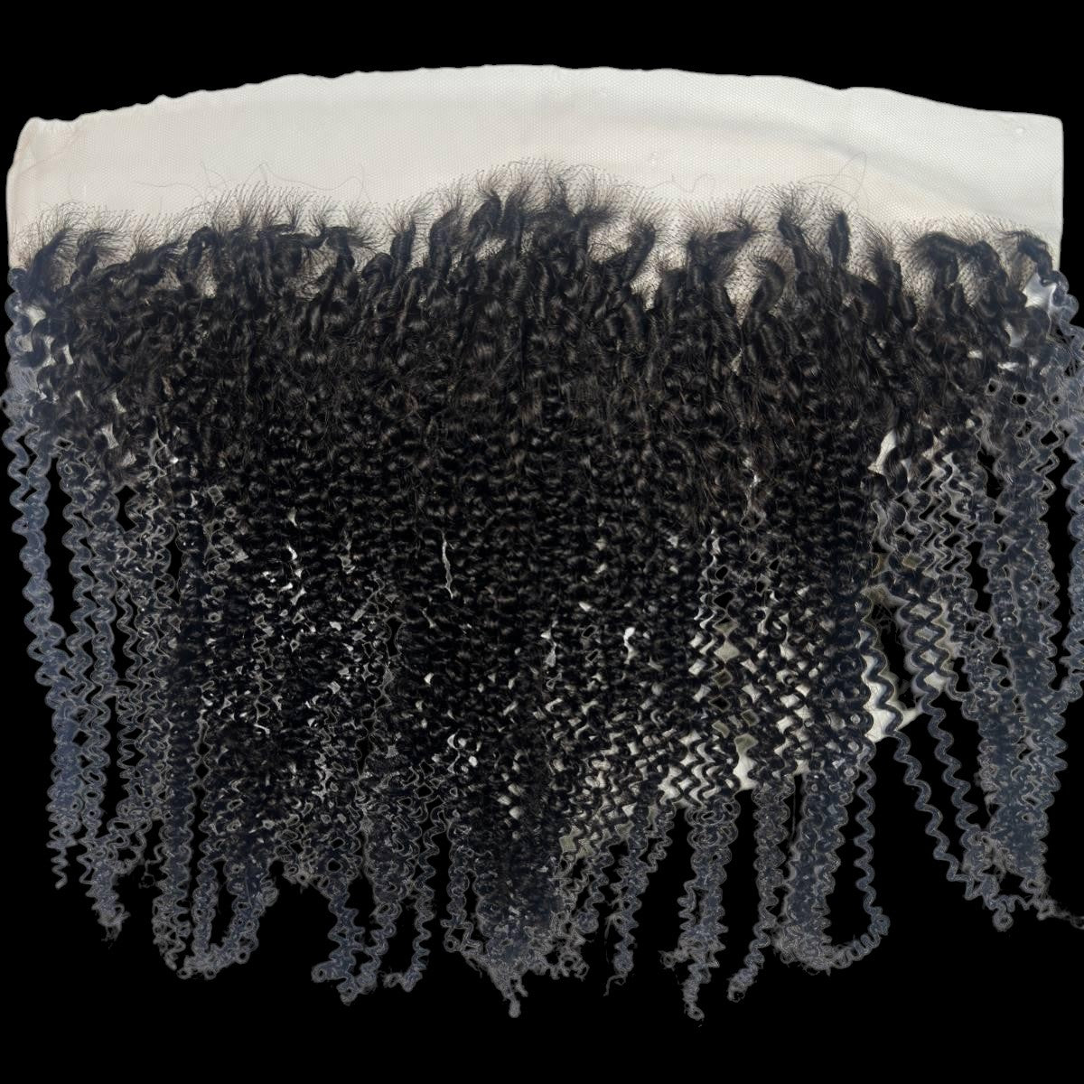 Afro Kinky 13x4 HD Lace Human Hair Frontal by Private Label