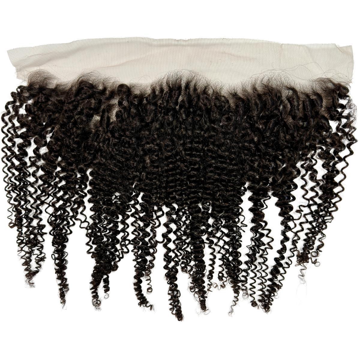 Jerry Curl 13x4 HD Lace Human Hair Frontal by Private Label