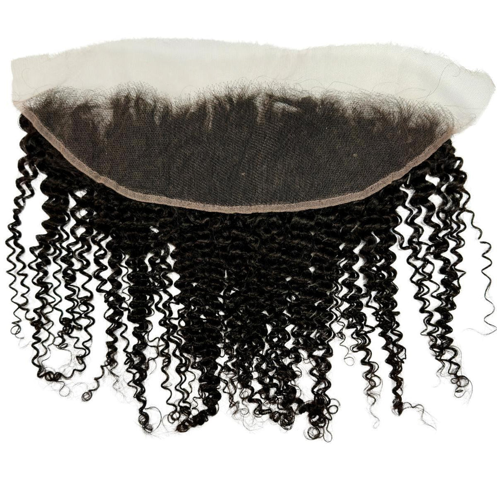 Jerry Curl 13x4 HD Lace Human Hair Frontal by Private Label