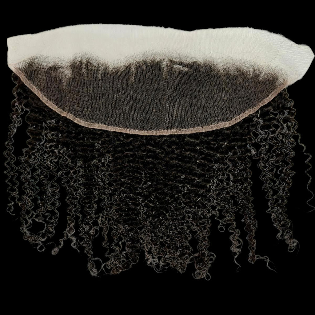 Jerry Curl 13x4 HD Lace Human Hair Frontal by Private Label