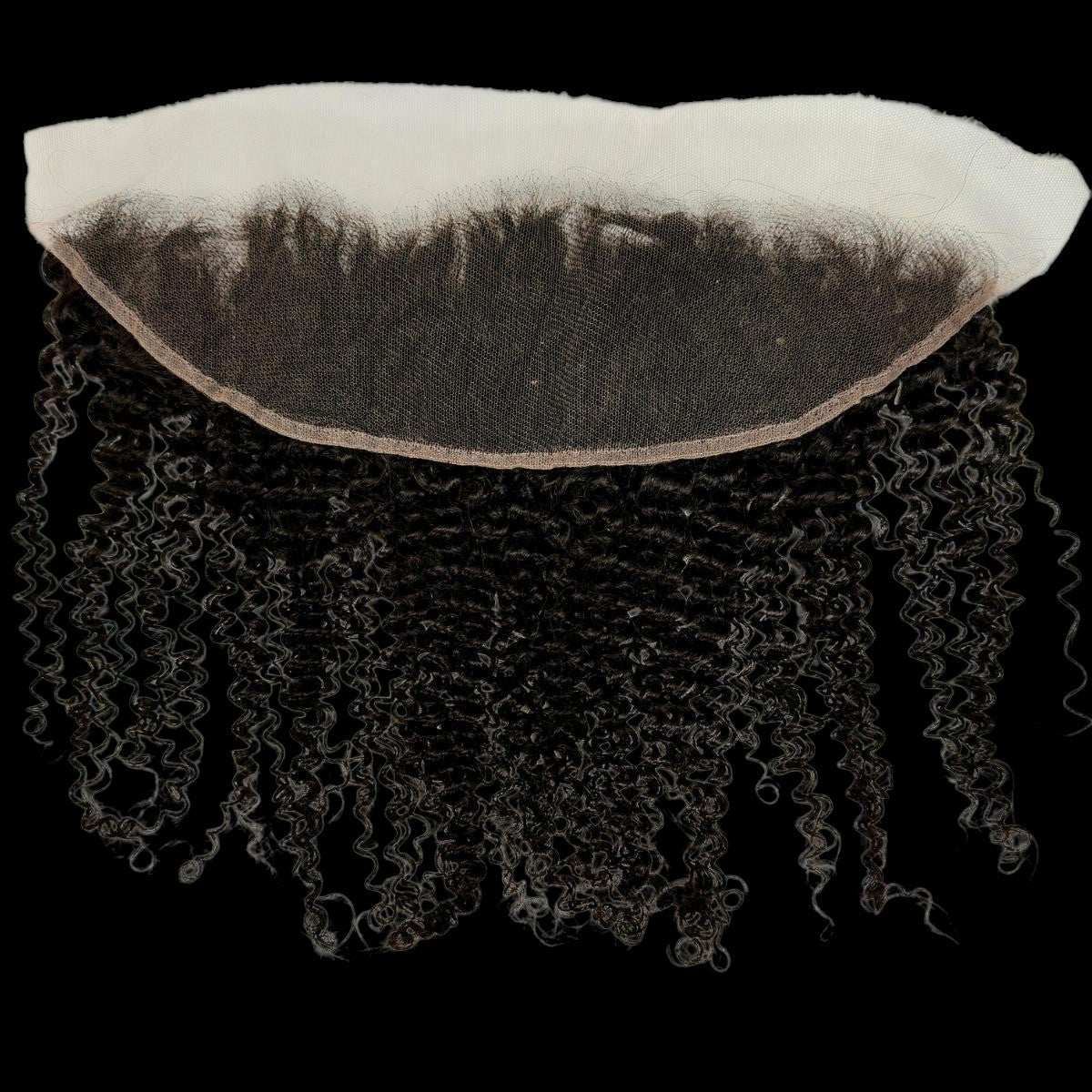 Jerry Curl 13x4 HD Lace Human Hair Frontal by Private Label
