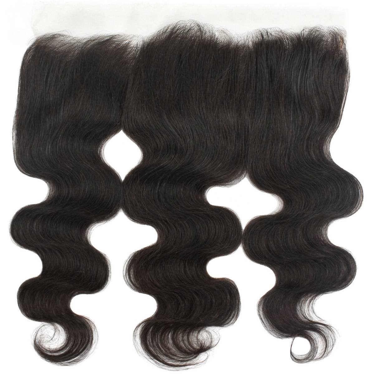 Brazilian Body Wave 13x4 HD Lace Human Hair Frontal by Private Label