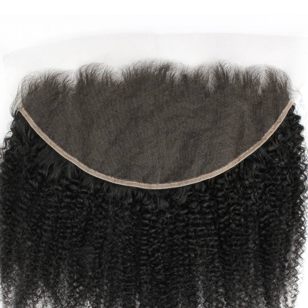 Afro Kinky 13x6 HD Lace Human Hair Frontal by Private Label