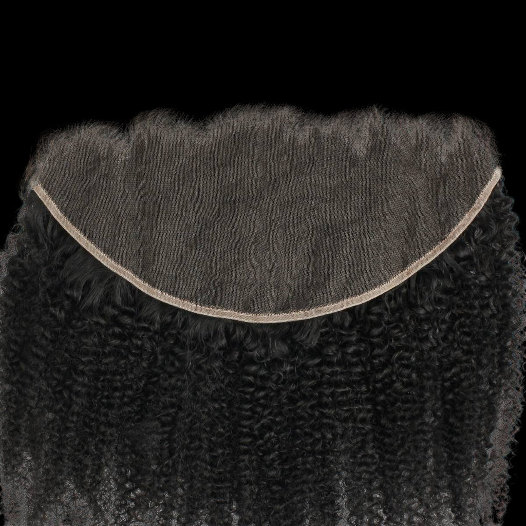 Afro Kinky 13x6 HD Lace Human Hair Frontal by Private Label