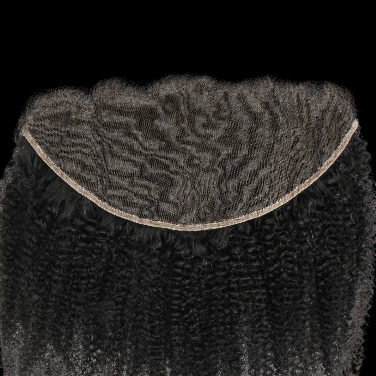 Afro Kinky 13x6 HD Lace Human Hair Frontal by Private Label