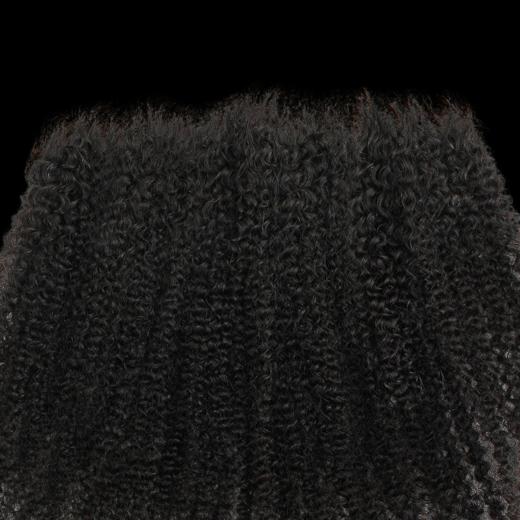Afro Kinky 13x6 HD Lace Human Hair Frontal by Private Label