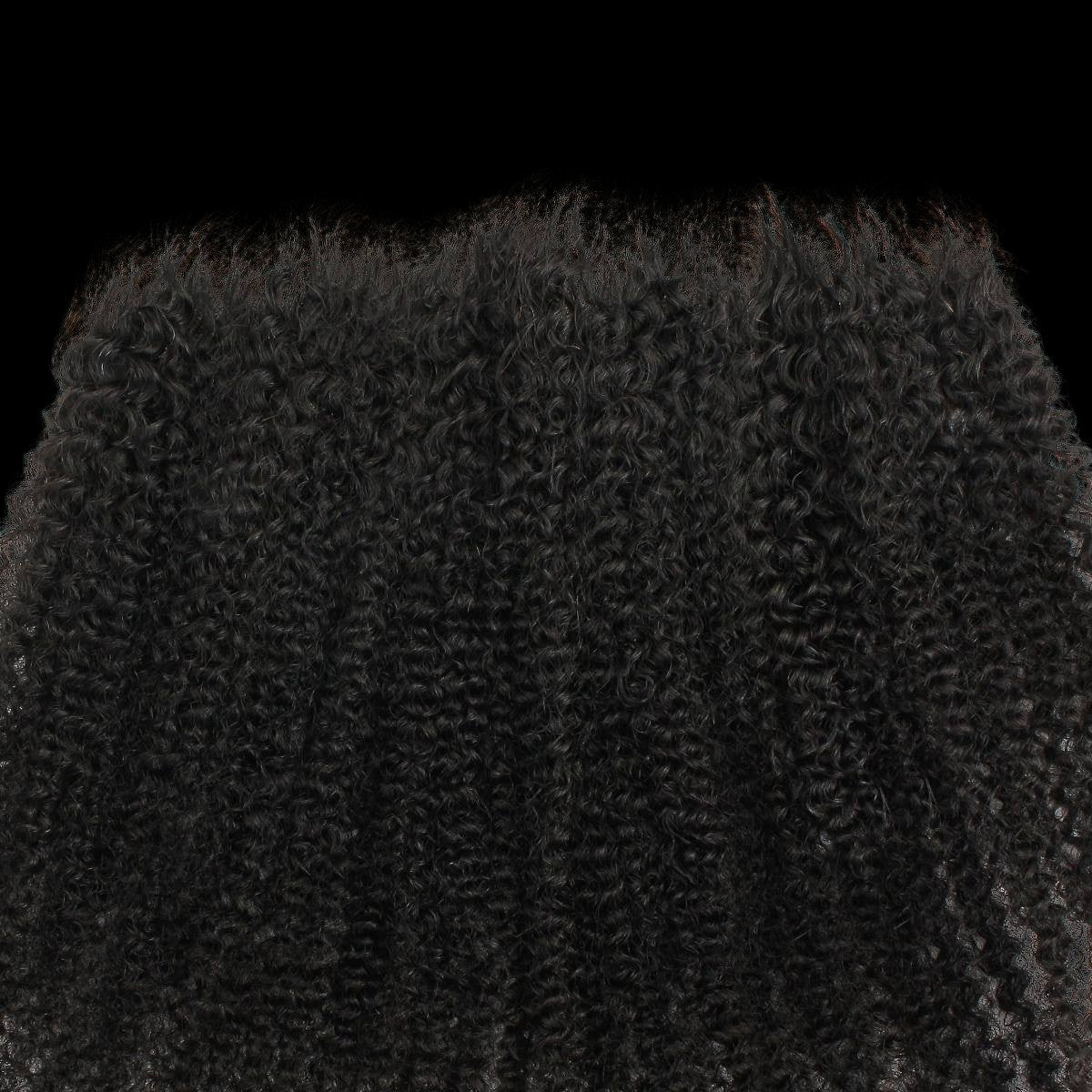 Afro Kinky 13x6 HD Lace Human Hair Frontal by Private Label