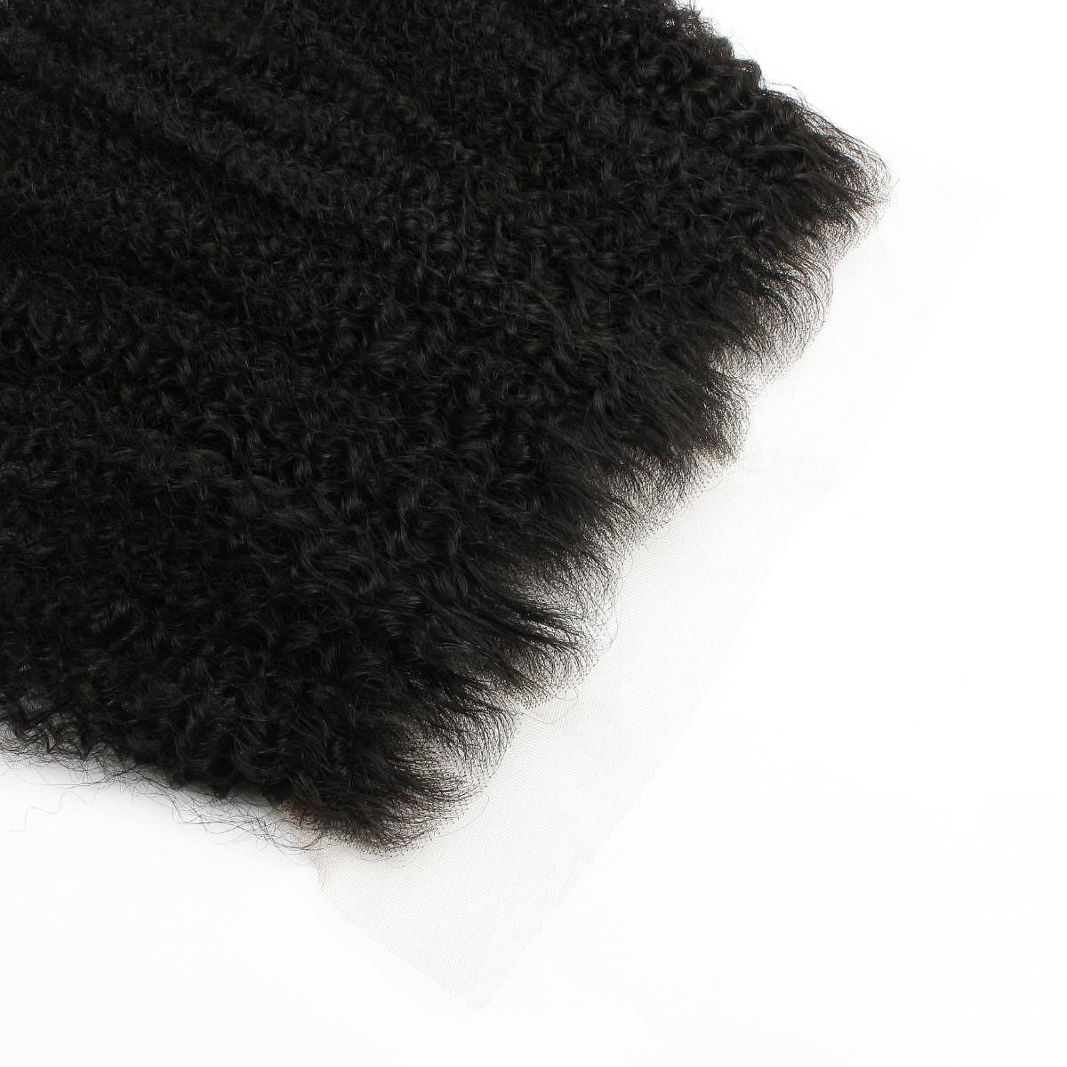 Afro Kinky 13x6 HD Lace Human Hair Frontal by Private Label