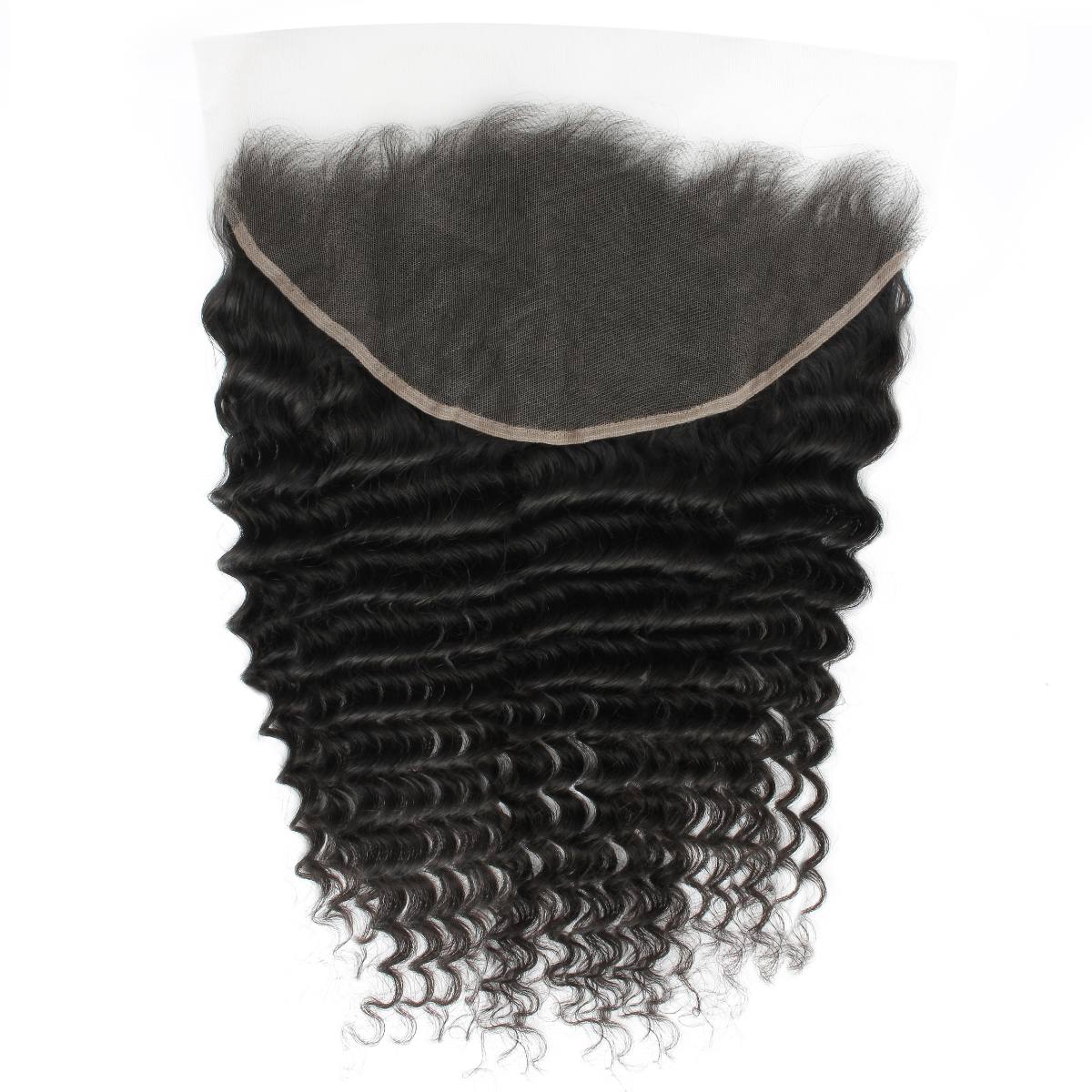 Deep Wave 13x6 HD Lace Human Hair Frontal by Private Label