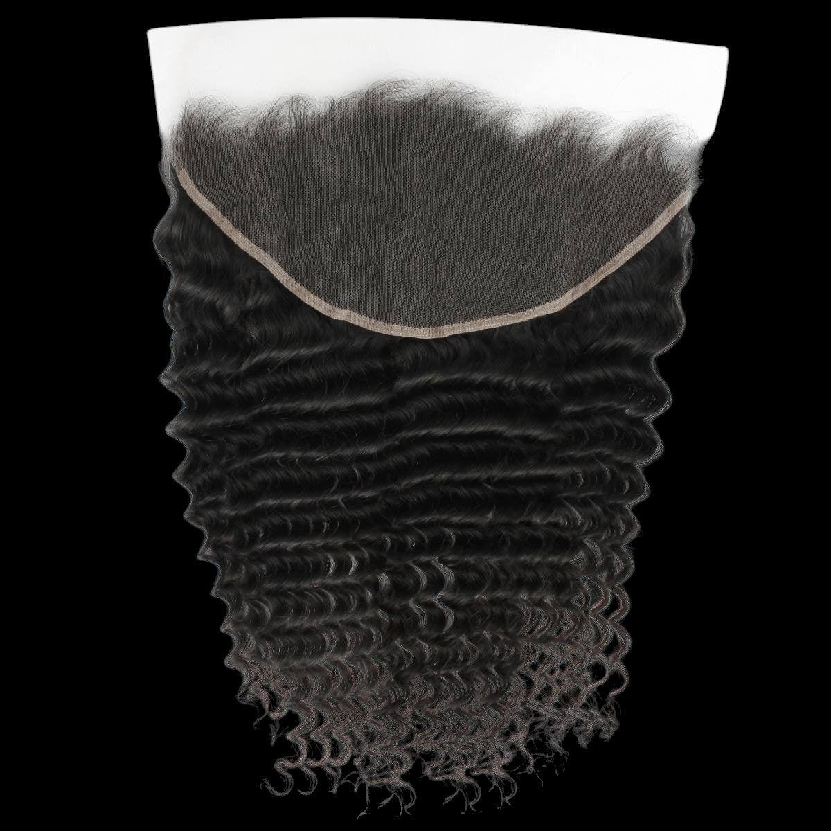 Deep Wave 13x6 HD Lace Human Hair Frontal by Private Label