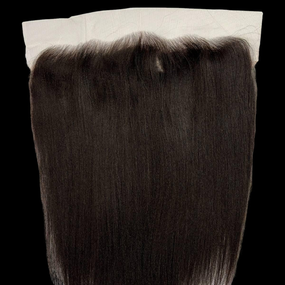 Yaki Straight 13x6 HD Lace Human Hair Frontal by Private Label