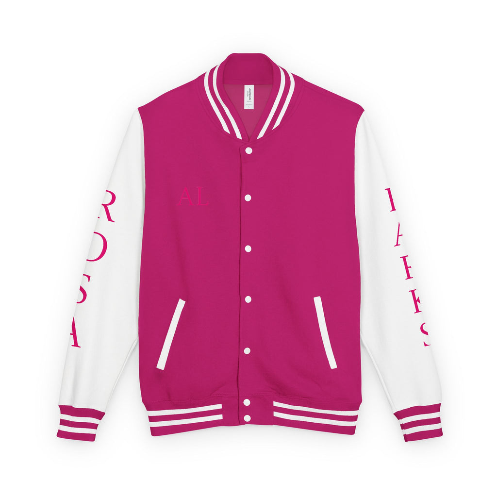 Rosa Parks Tribute Pink Letterman Jacket