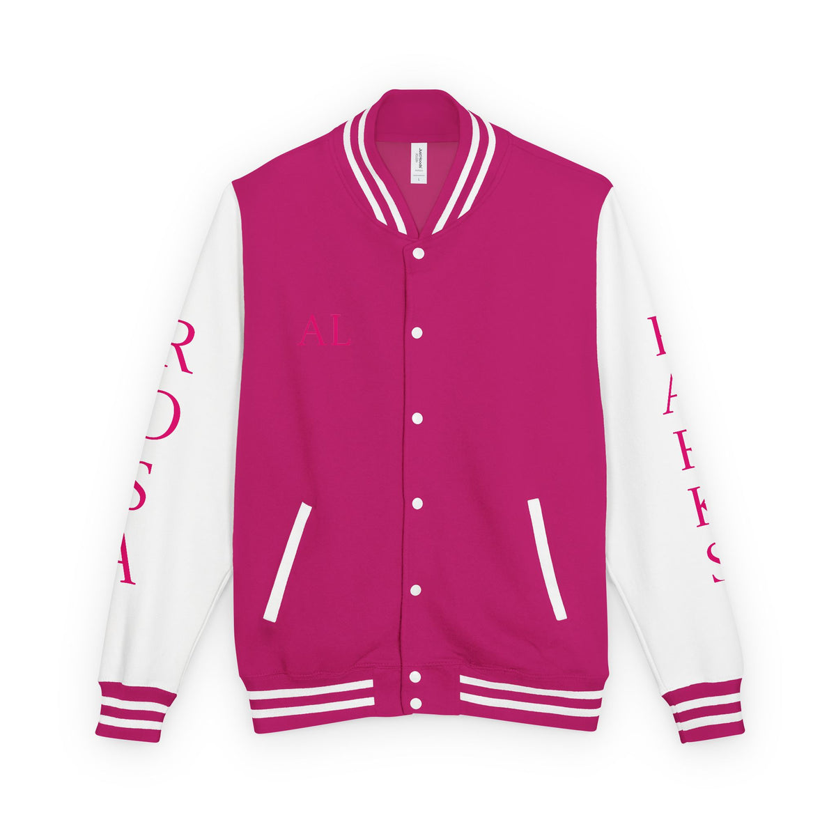 Rosa Parks Tribute Pink Letterman Jacket - AetherLux.Shop