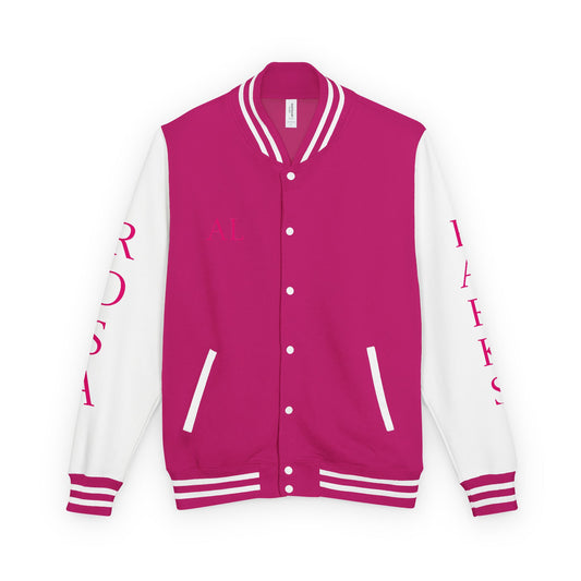 Rosa Parks Tribute Pink Letterman Jacket - AetherLux.Shop