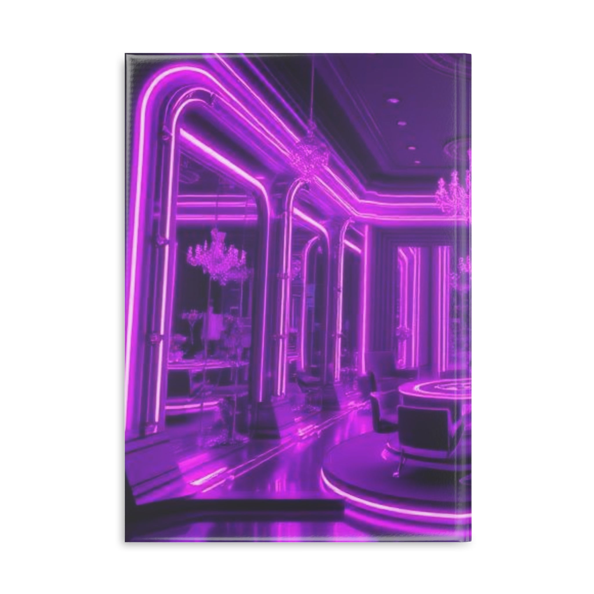 Royal Aura: Front Room Hardcover Notebook with Puffy Covers