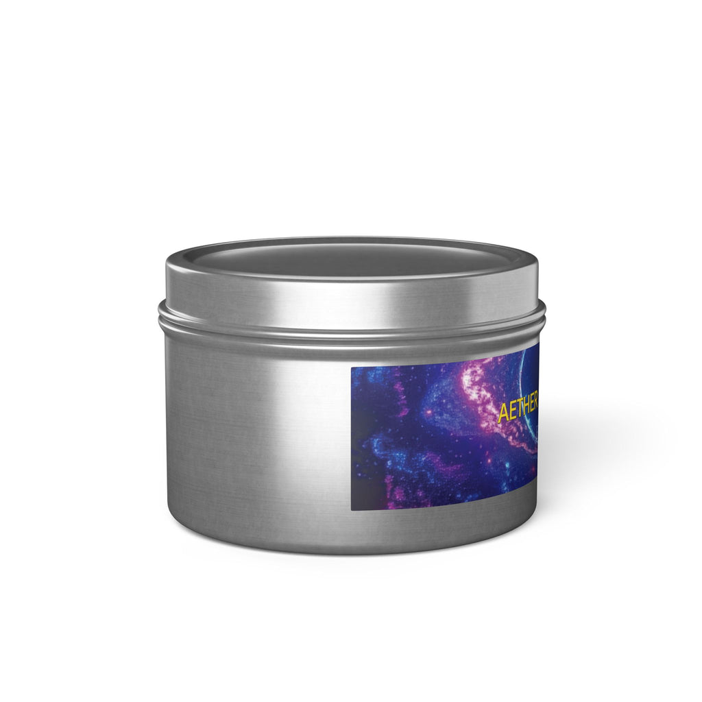 Evergreen Tin Candles
