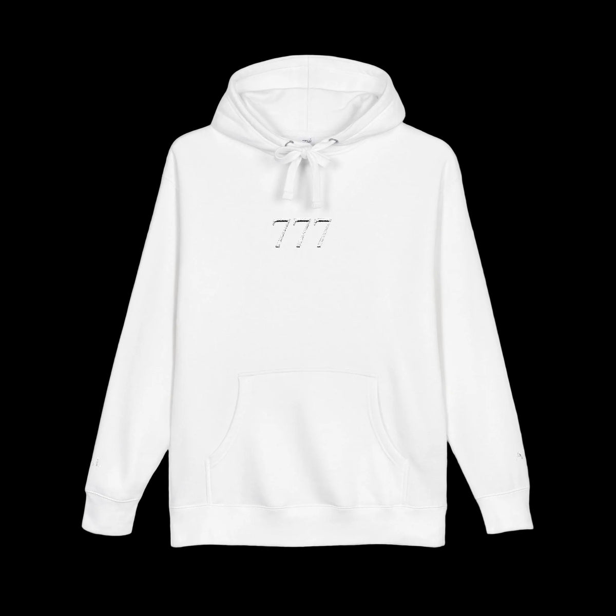 Lucky 777 Hoodie — White - AetherLux.Shop