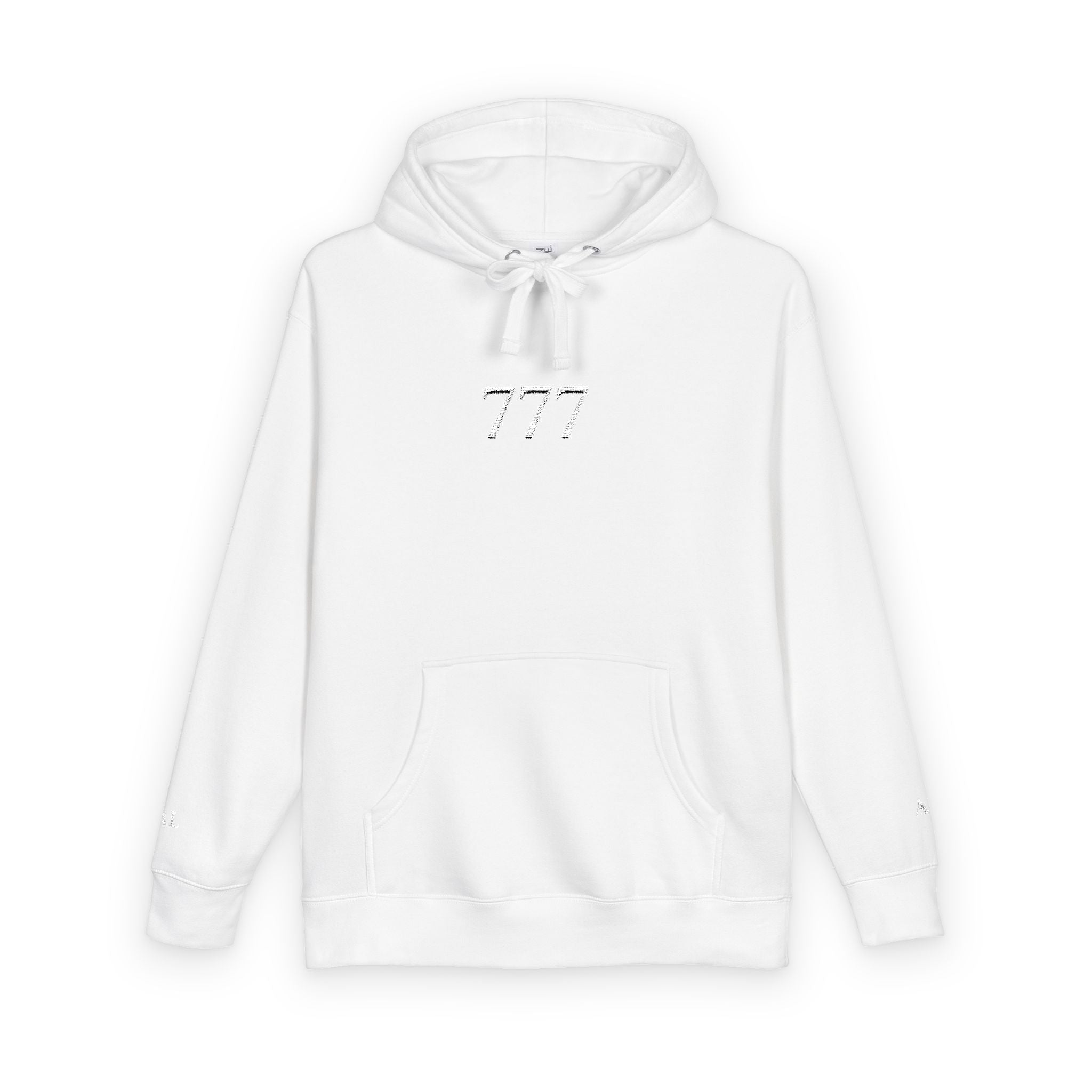 Lucky 777 Hoodie — White