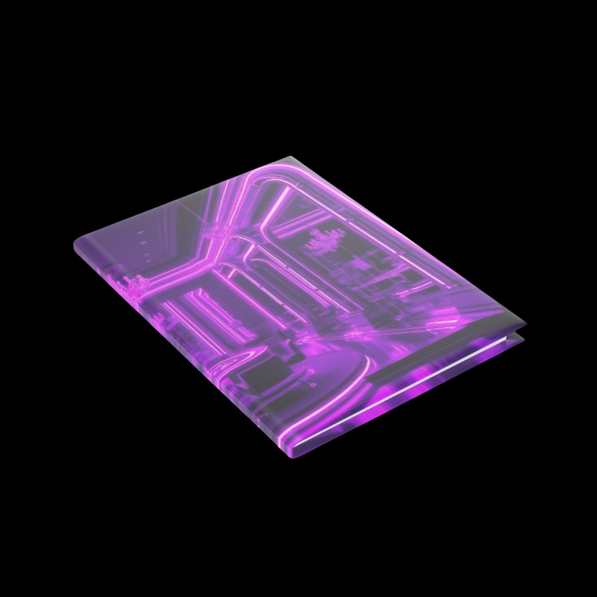 Royal Aura: Front Room Hardcover Notebook with Puffy Covers by Printify