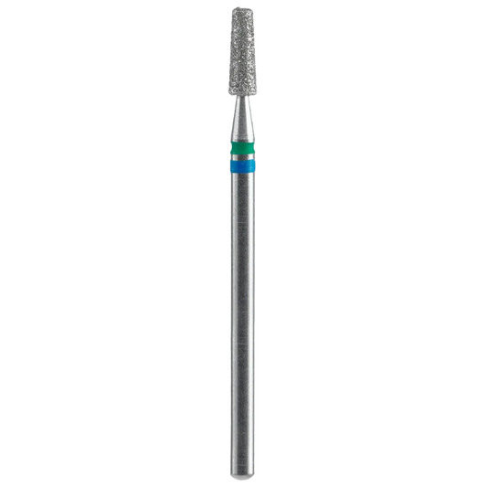 STALEKS Diamond Nail Drill Bit Duo Cone FA70BG025/8, Blue-Green, 2.5/8mm