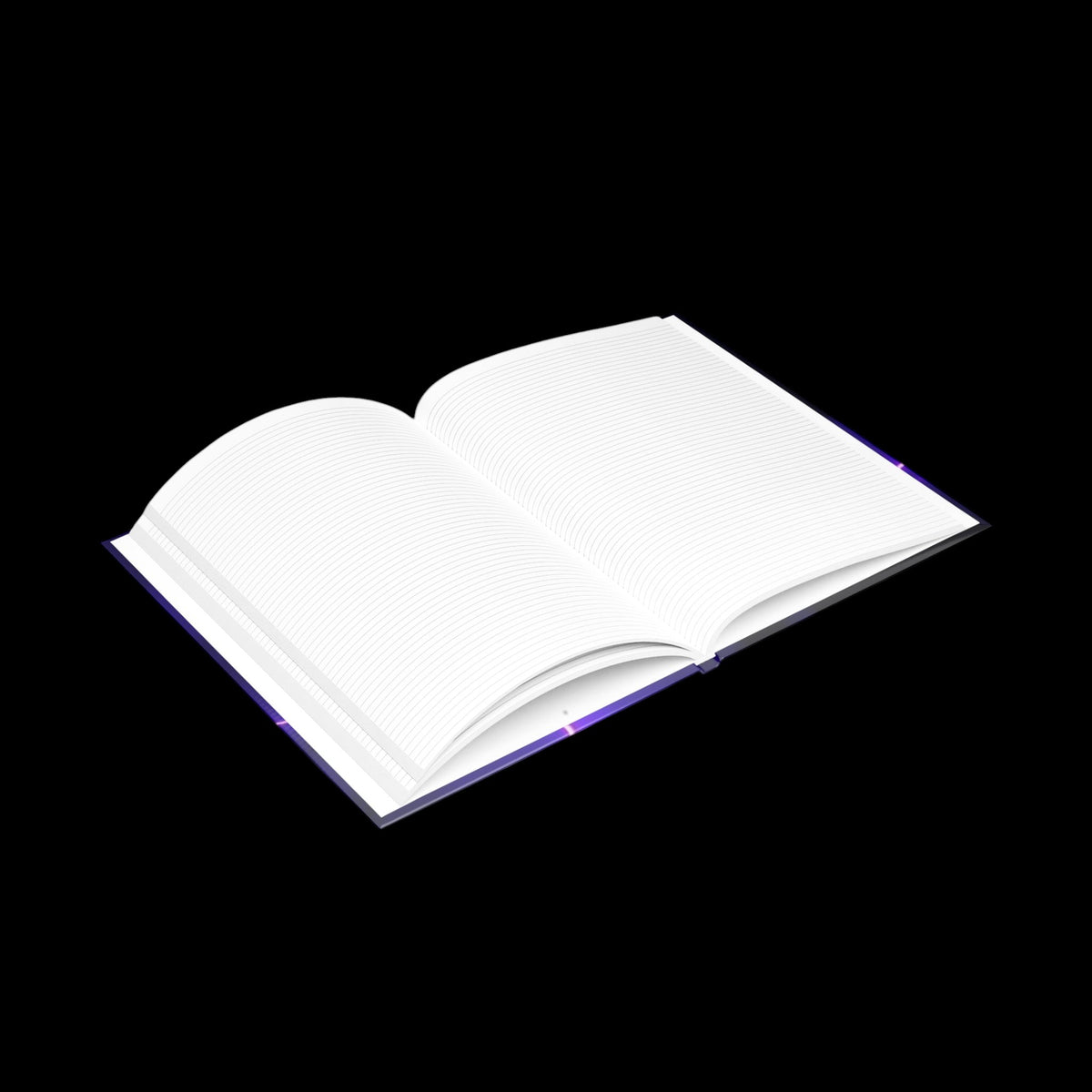Royal Aura: Thunder & Lightening Hardcover Notebook with Puffy Covers - AetherLux.Shop
