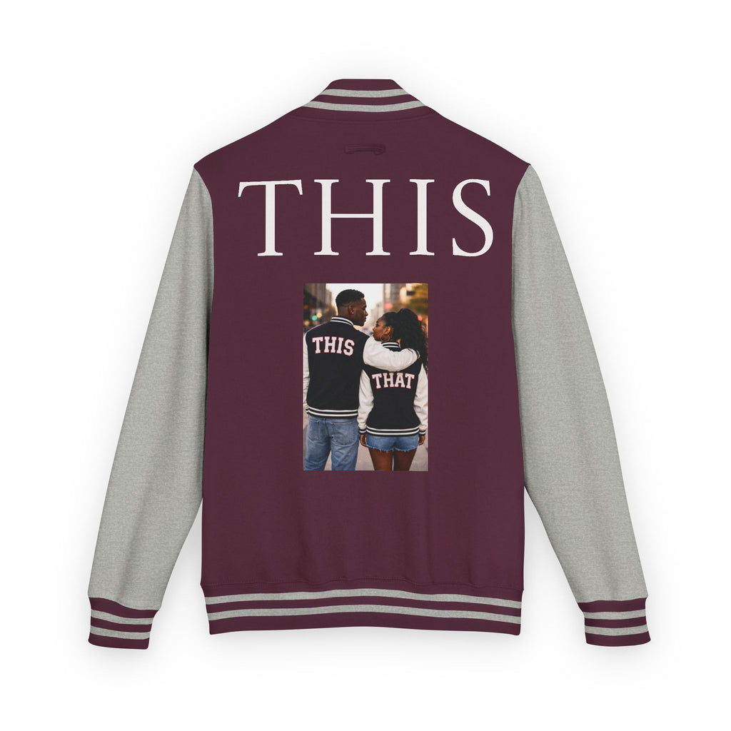 "This" Couple's Letterman Jacket