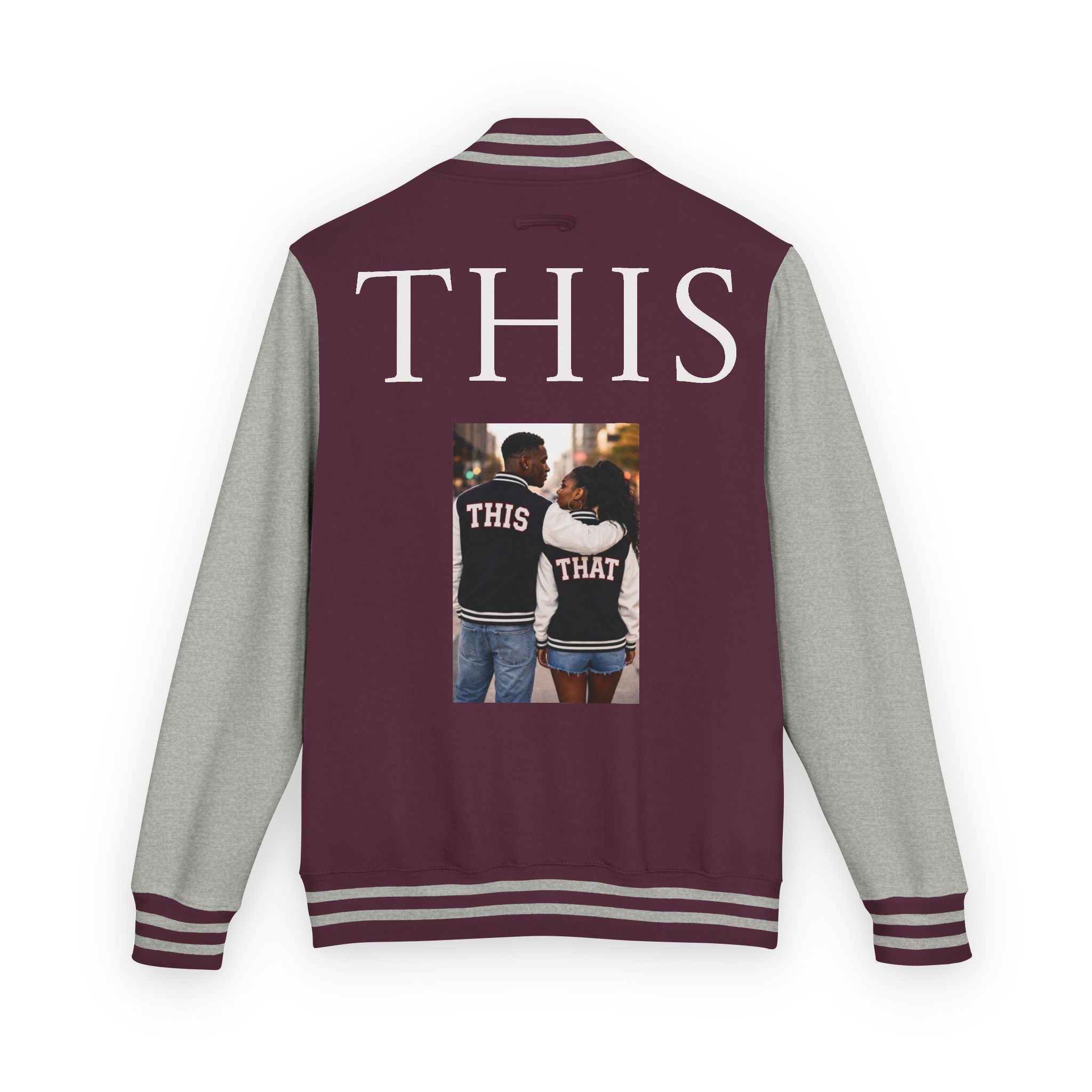 "This" Couple's Letterman Jacket