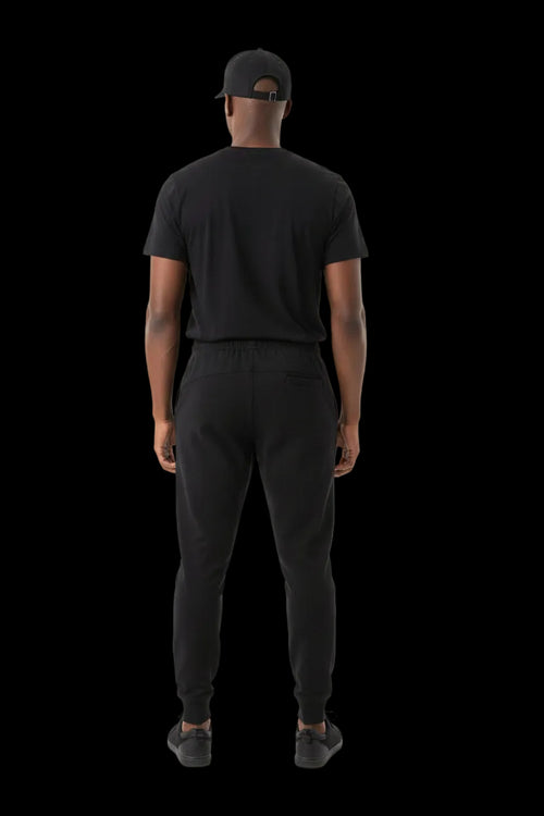 Black pants on a white background