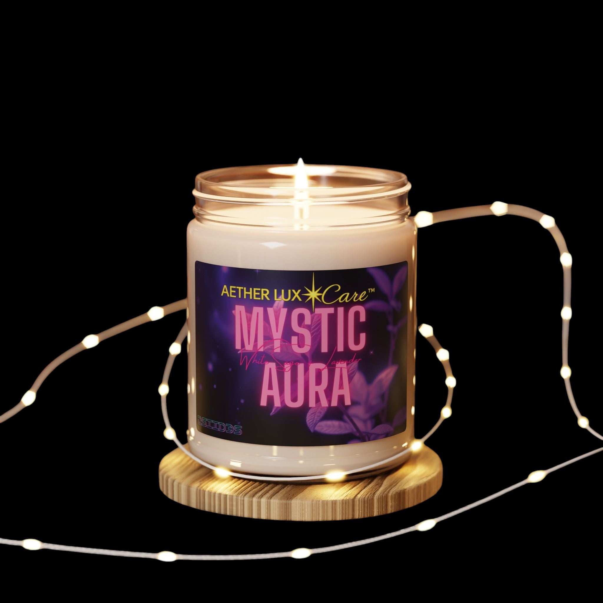 Mystic Aura (White Sage + Lavender) 9oz. by Printify