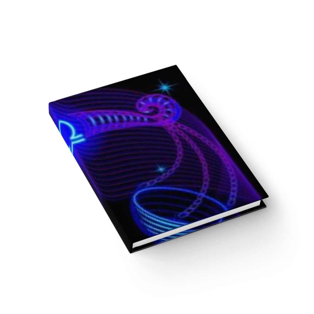 Bleu Aura: Libra Hard CoverJournal - Ruled Line