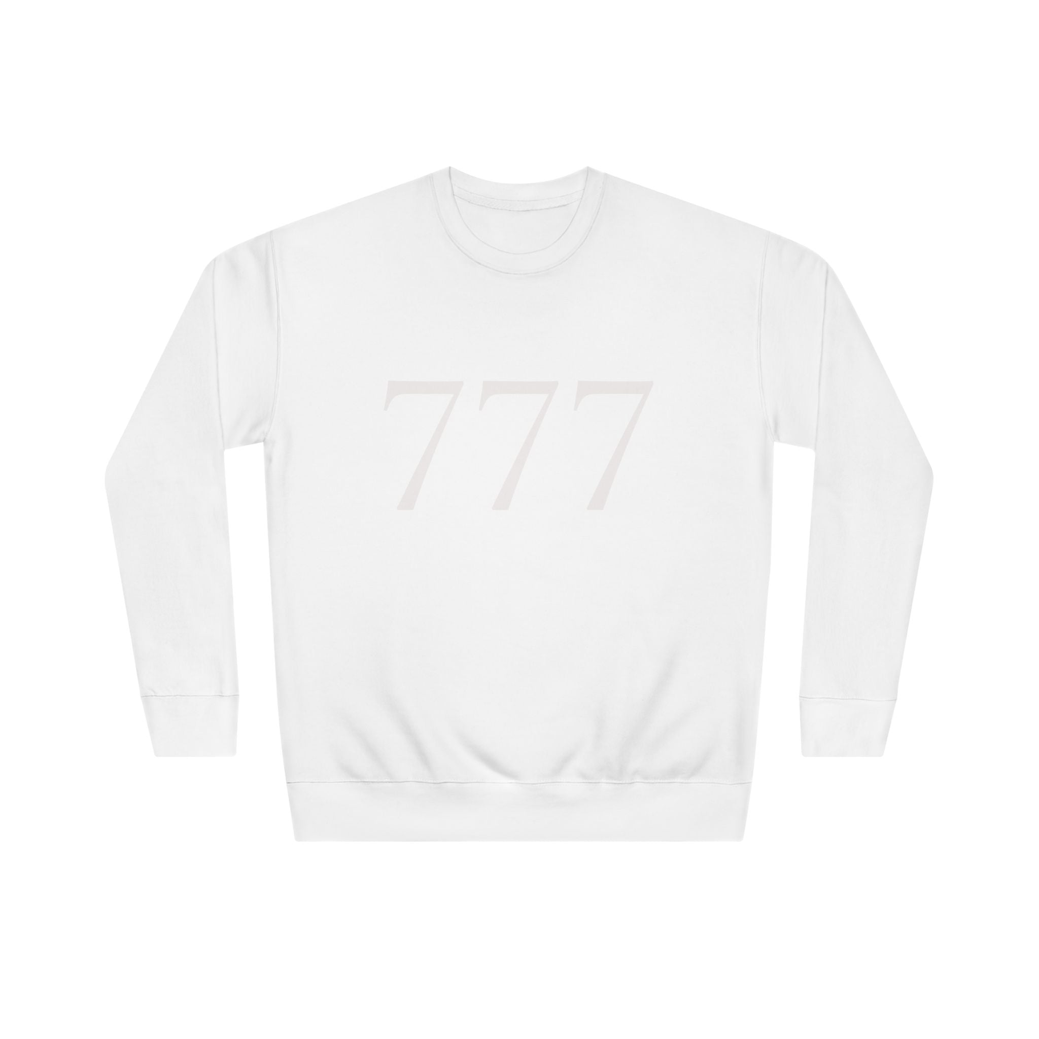 777 Crewneck Sweatshirt — White