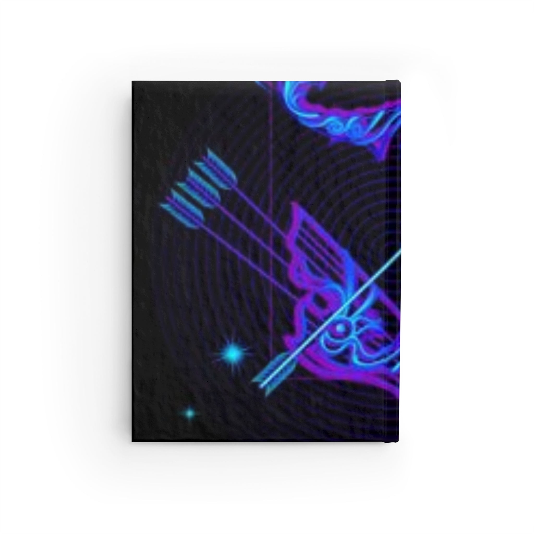 Bleu Aura: Sagittarius Hard Cover Journal - Ruled Line