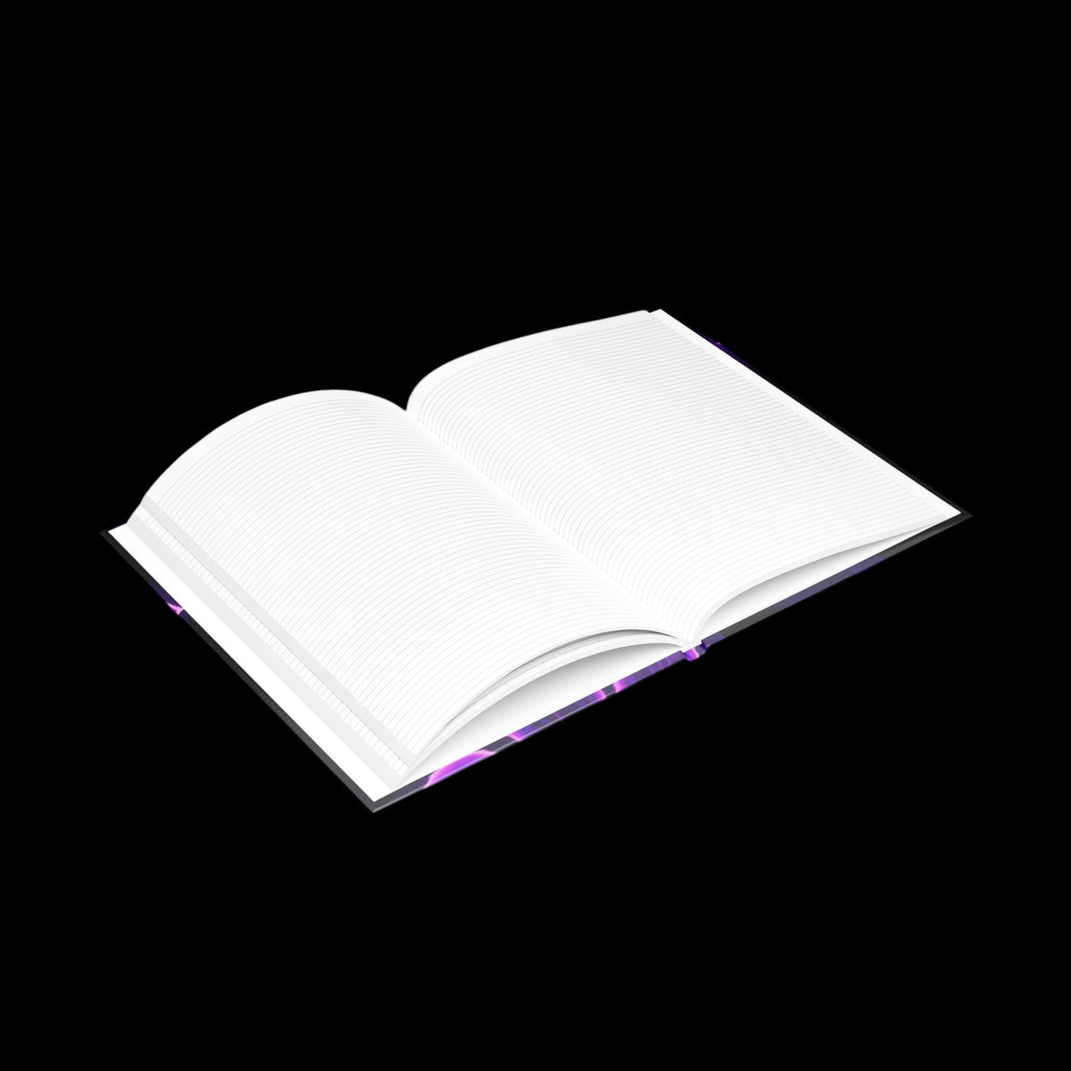 Royal Aura: Flower Hardcover Notebook with Puffy Covers - AetherLux.Shop