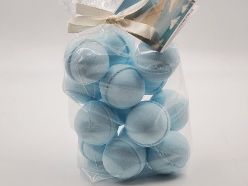 14 bath bombs Cool Water (Davidoff Type) great for dry skin, ultra-moisturizing by Spa Pure