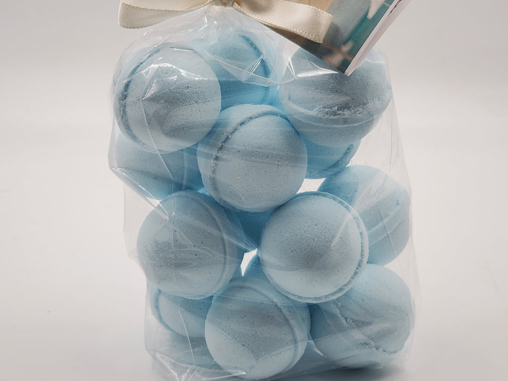 14 bath bombs Cool Water (Davidoff Type) great for dry skin, ultra-moisturizing by Spa Pure