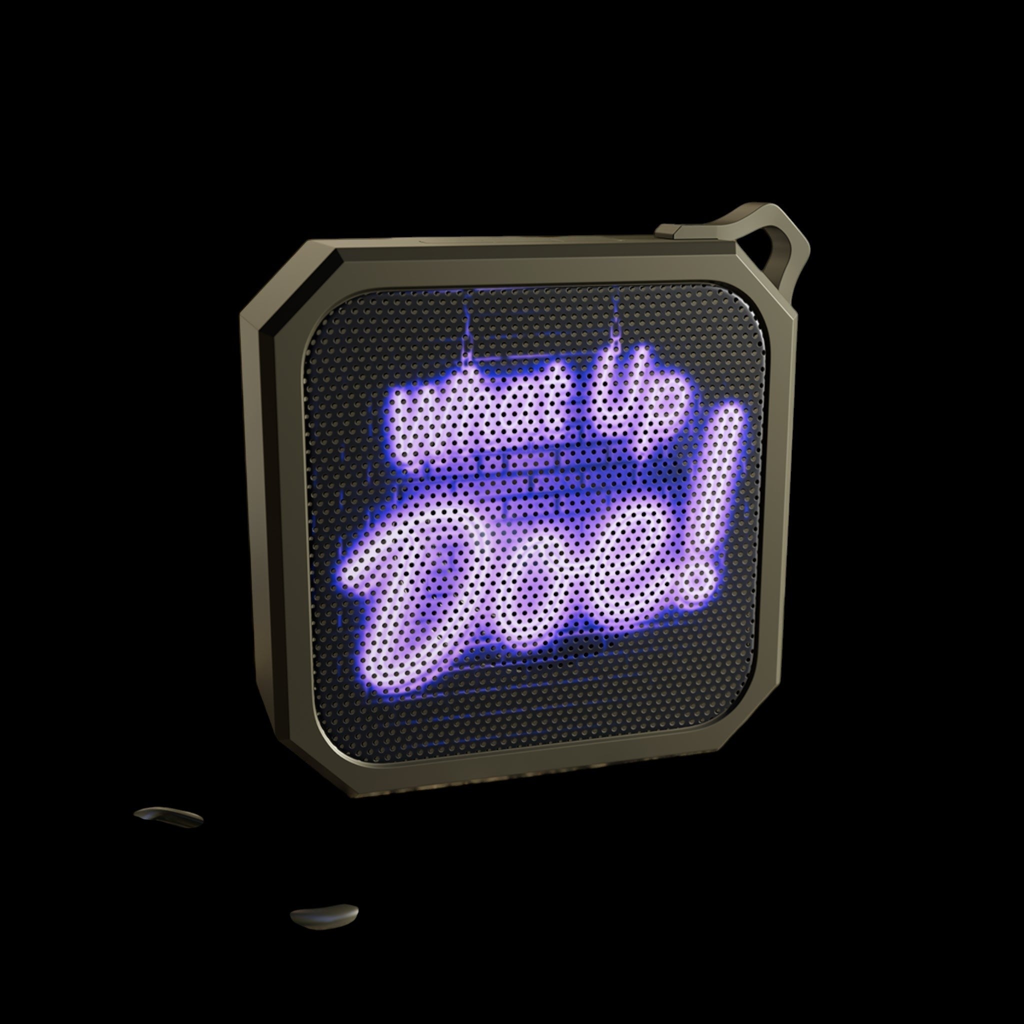 What Up Doe! Outdoor Bluetooth Speaker (PURPLE) by Printify