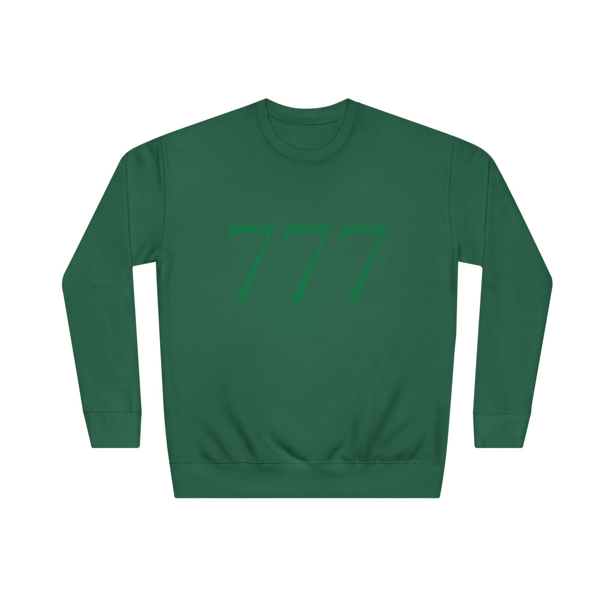 777 Crewneck Sweatshirt — Forest Green