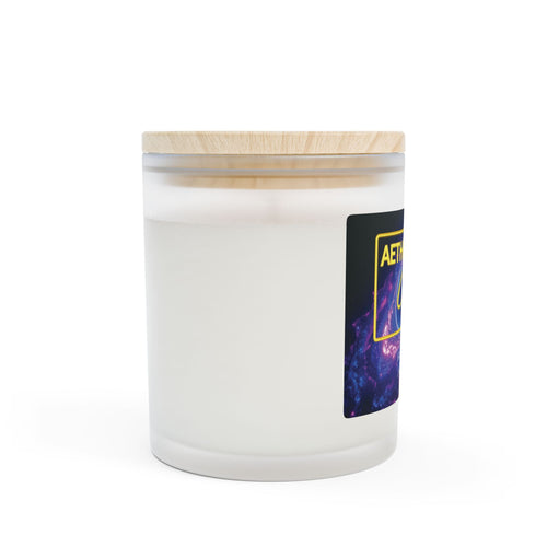 Fraser Fir Frosted Glass Candle, 11oz
