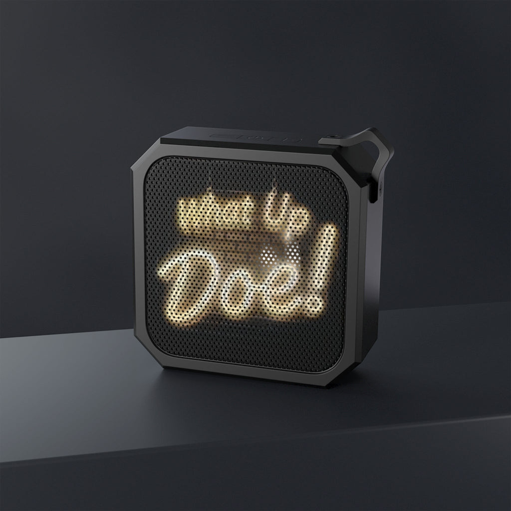 What Up Doe! Outdoor Bluetooth Speaker (YELLOW) by Printify