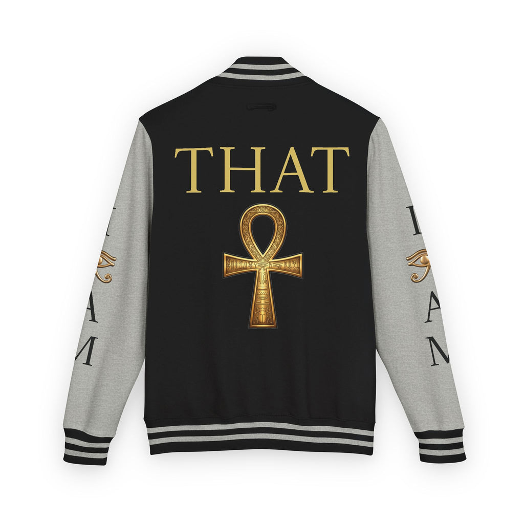 I Am That I Am Ankh Letterman Jacket