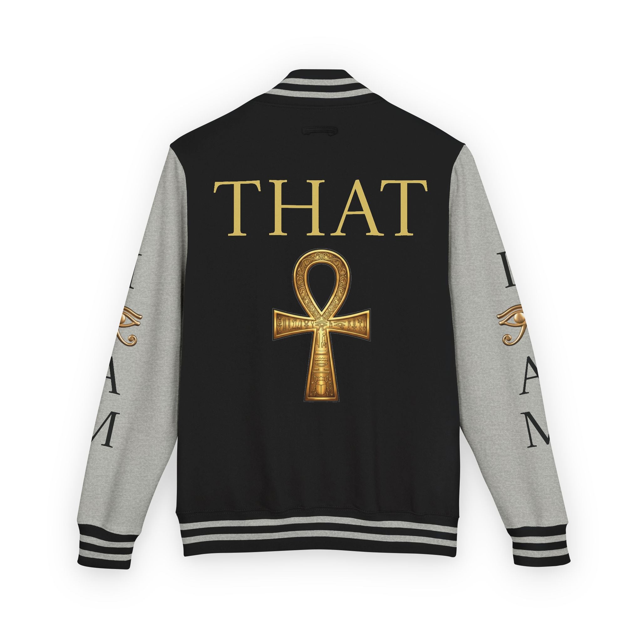 I Am That I Am Ankh Letterman Jacket